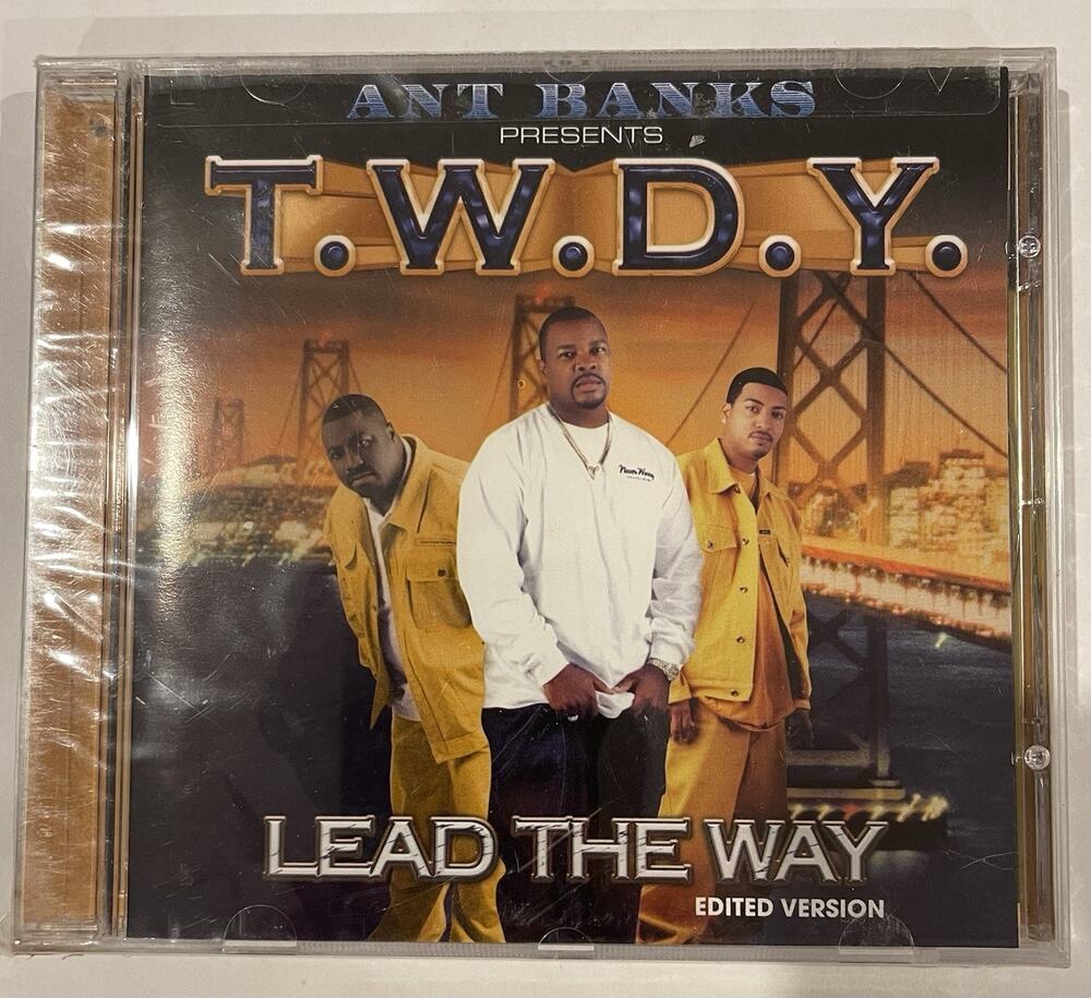 TWDY "Lead The Way" CD (Clean/Edited Version) Brand NEW, feat: Ant Banks, Ice-T